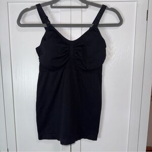 Kindred Bravely Sublime Nursing Tank Top Black Size M Busty Hands Free Pumping